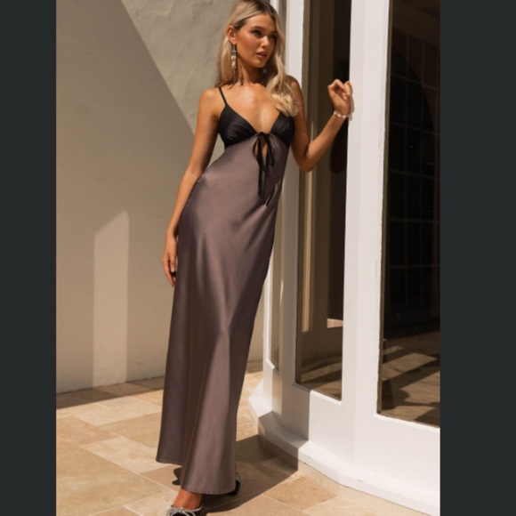 peppermayo brown and black dress | Dresses | Peppermayo Maxi Set:Costume 100% Polyester Size AU Mini Little Black Dresses Style:KA0226J15